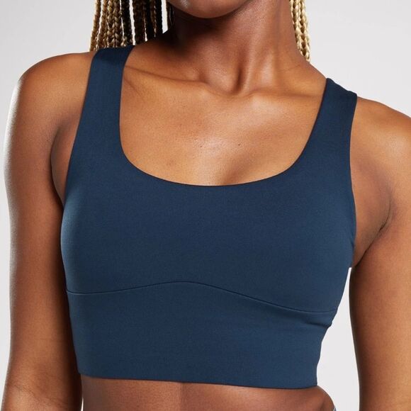 Gymshark Other - Gymshark Longline sports bra medium support Size Small Navy NWT in packaging